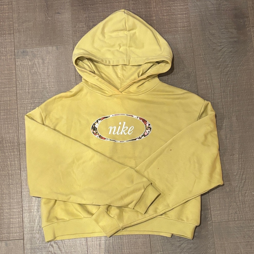 Nike Mustard Hoodie Sweater